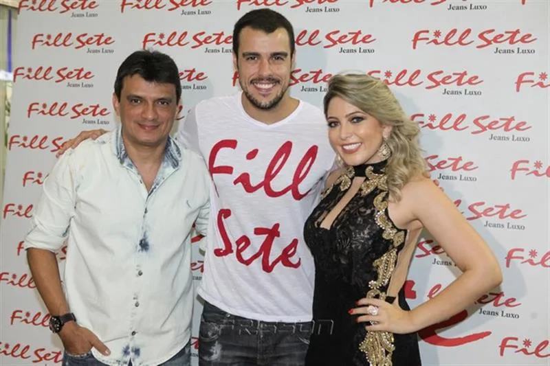 Adriano Mota, Joaquim Lopes e Tatiane Rabelo