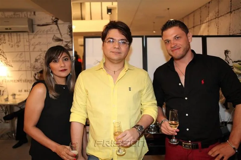 Adinete Ribeiro, Eguimar Pinto e Sven Meisinger