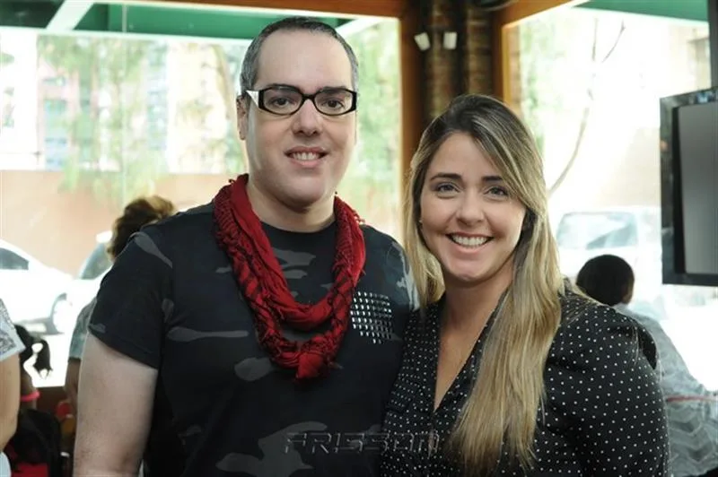 Alysson Aragão e Lia Barroso