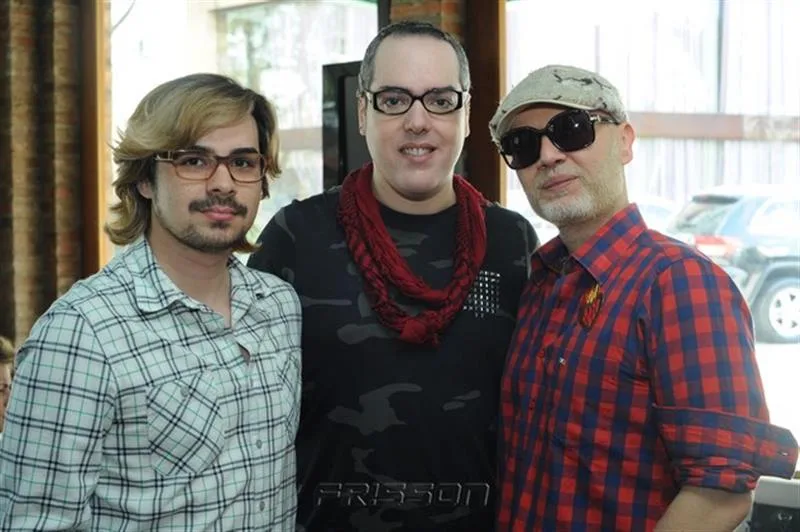 Mark Greiner, Alysson Aragão e Anderson Braz