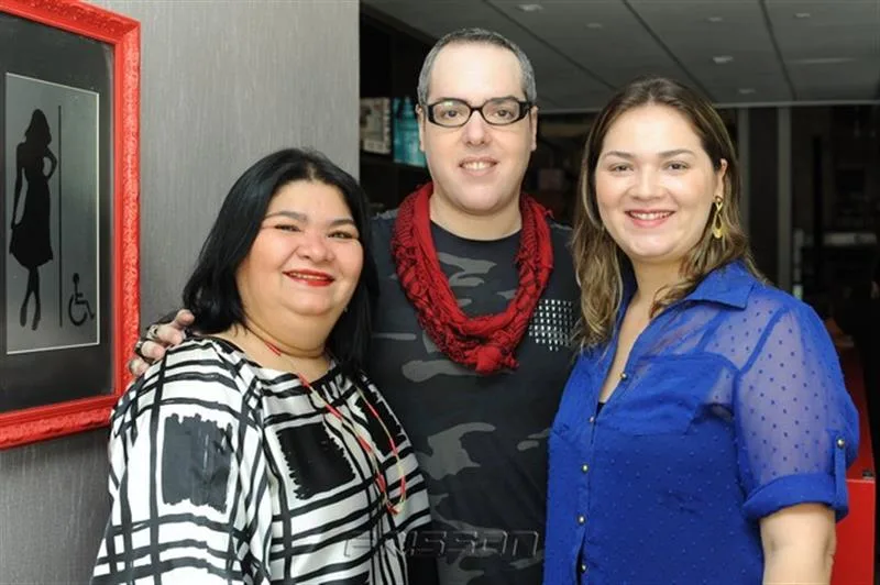 Giovanna Bezerra, Alysson Aragão e Raquel Bezerra