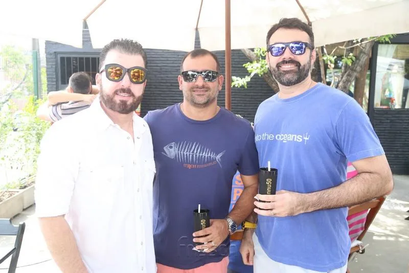 Cesar Martins, Neto Barroso e Luis Gadelha