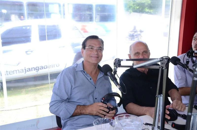 Beto Studart e Ricardo Boechat