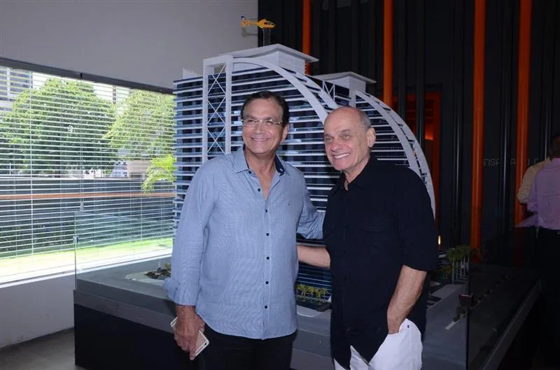 Beto Studart e Ricardo Boechat