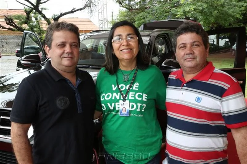 Carlos Augusto Barbosa, Lucia Magalhães e Carlos cesar Barbosa