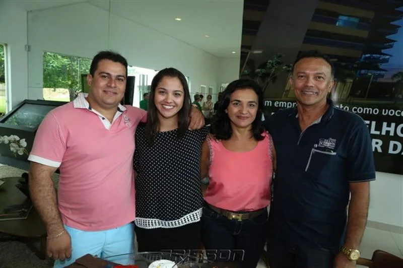 Enio Augusto, Sara, Salete Viana e Carlos Augusto
