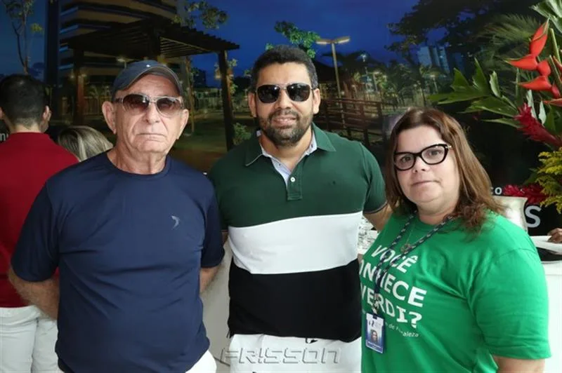 Jose Nilo Avelino, Nilo Filho e Roberta Vasconcelos