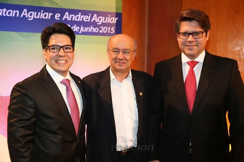 Andrei Aguiar, José Pimentel e Leonardo Carvalho