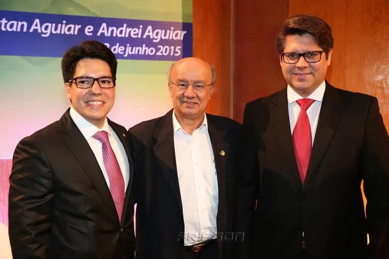 Andrei Aguiar, José Pimentel e Leonardo Carvalho