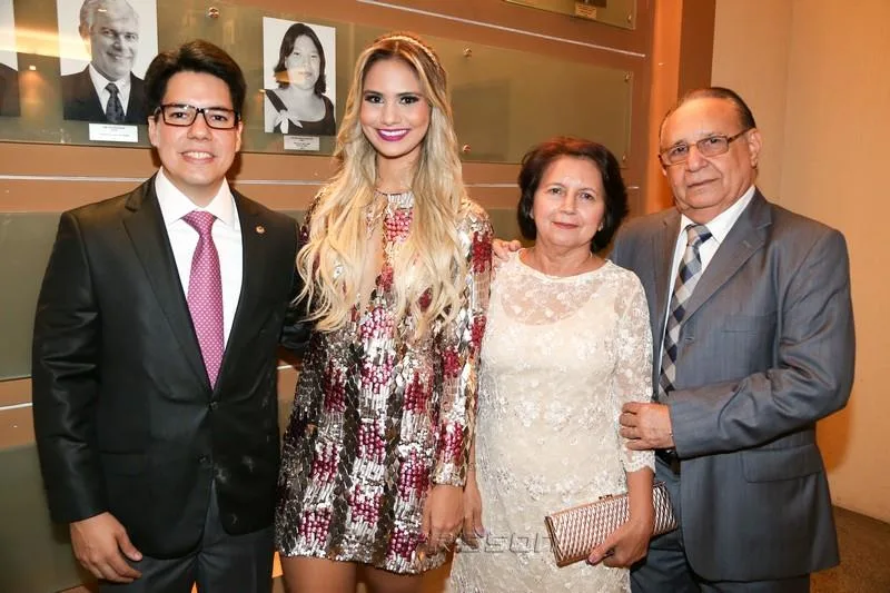 Andrei, Aline, Zenilda e Guaraci Aguiar