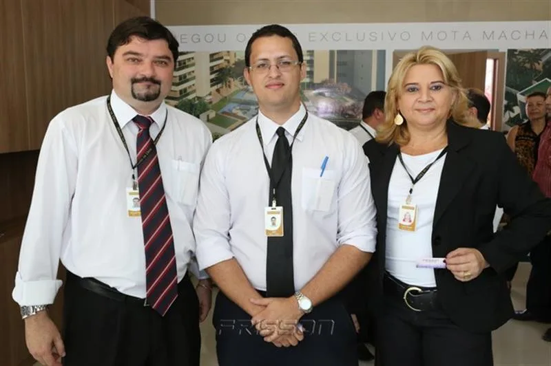 Alexandre Amoreira, Felipe Silva e Eunise Germano