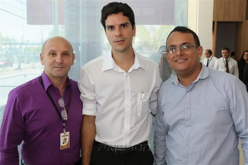 Carlos Boni, Thiago Rodrigues e Marden Castelo