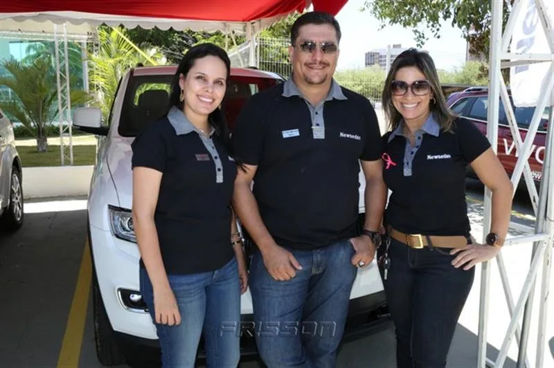 Carol Mota, Mário Freire e Núbia Carneiro