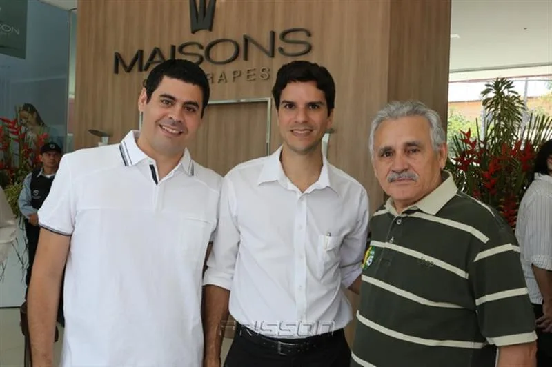 Felipe Capistrano, Thiago Rodrigues e Emanuel Capistrano