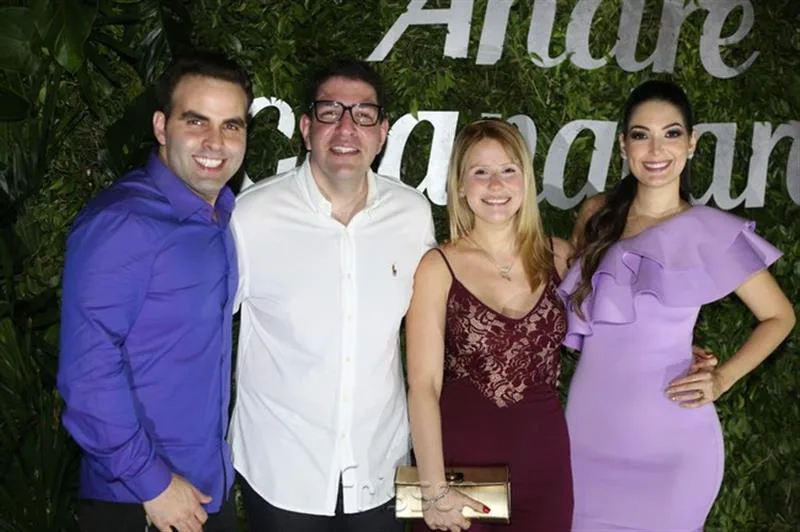 André Guanabara, Alvaro, Roberta Medeiros e Catharina Guanabara