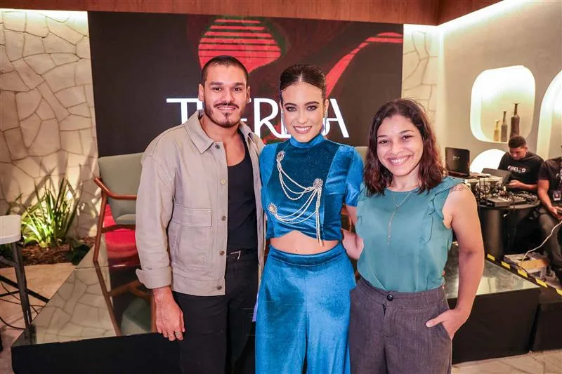 Felipe Torres, Theresa Montenegro e Raquel Marques