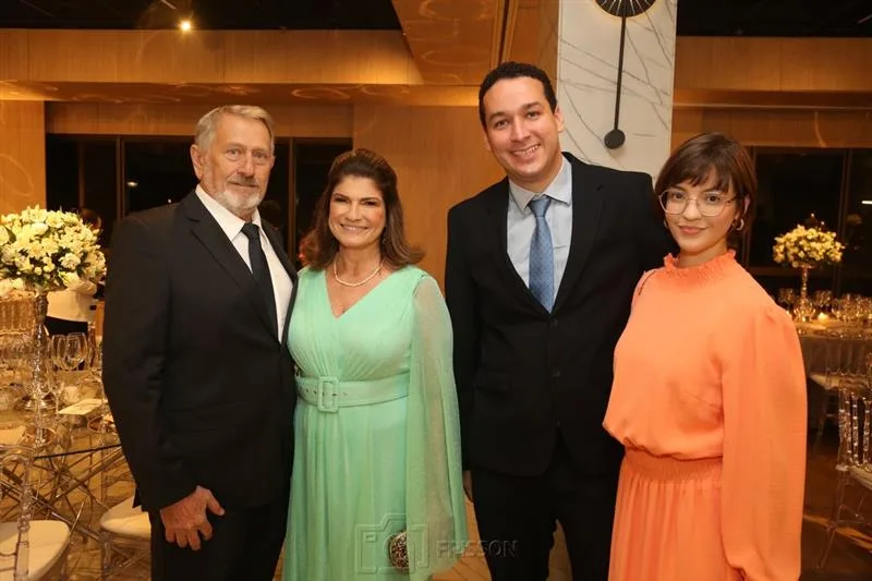 Antônio e Geisa Luna, Fabio Palácio e Lara Abreu
