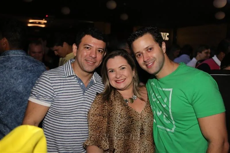 Alan Carvalho, Briane de Castro e Daniel Eleuterio