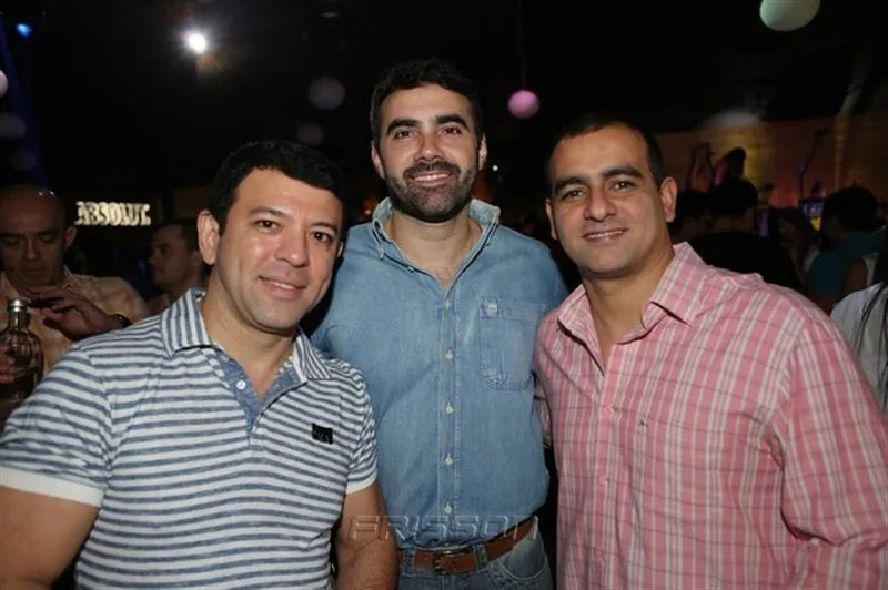 Alan Carvalho, Luis Gadelha e Domingos Neto