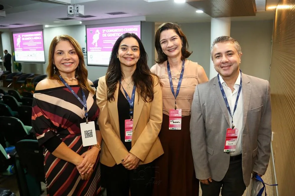 Ana Cristina de Oliveira, Katherinne Maciel, Lia Brasil e Eduardo Jucá