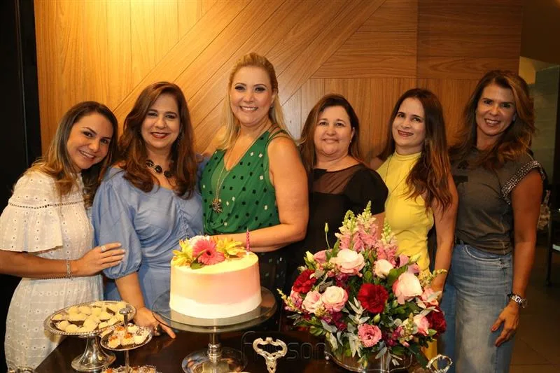 Adriana Queiroz, Martinha Assunção, Andréa Delfino, Adriana Bezerra e Alexandra Pinto