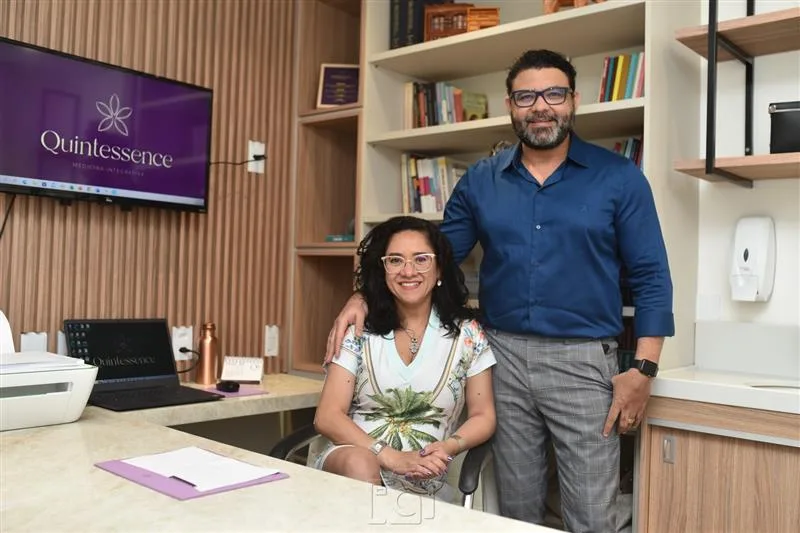 Luciana Auxi e Fernando Costa