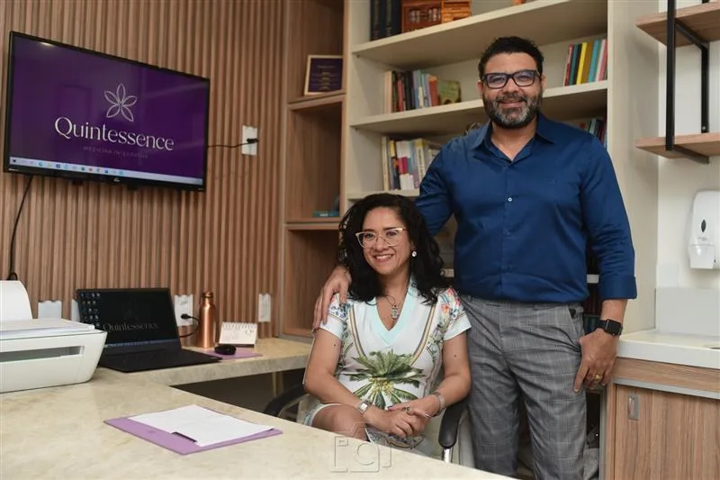 Luciana Auxi e Fernando Costa