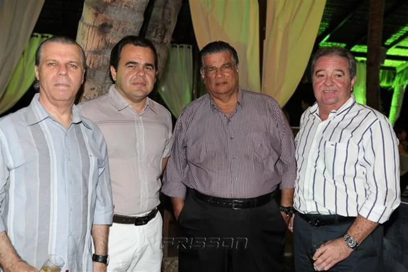 Claudio Studart, Gentil Linhares, Arnaldo Barbosa e Chiquinho Aragão