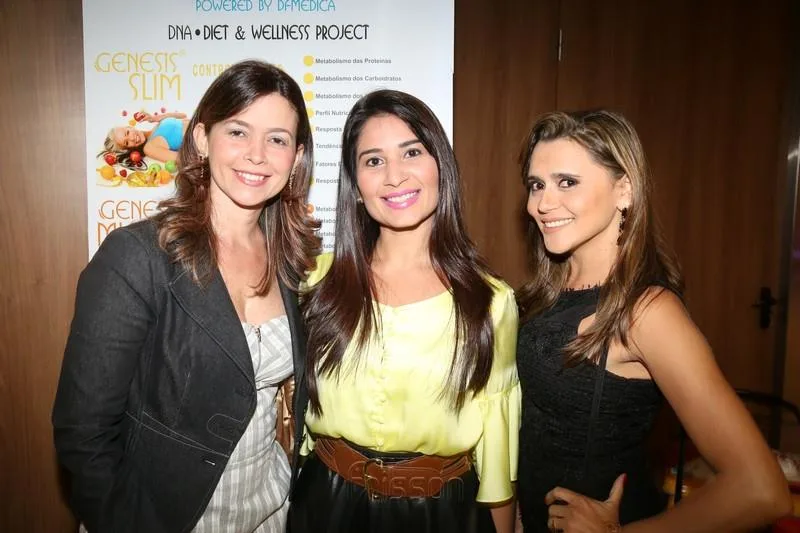 Dayane Uchoa, Veruska Guimarães e Erika Araújo