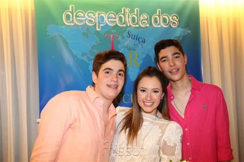 Luciano, Lissa e Lucca Dias Branco