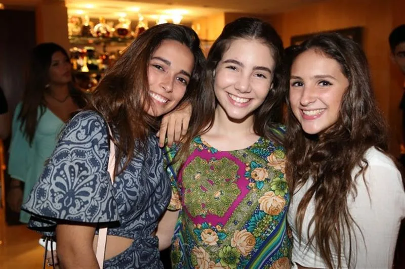 Ana Luisa Sucupira, Julia Fontenelle e Ângela Cysne