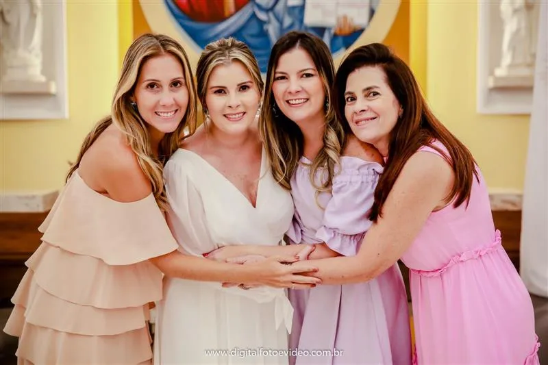 Paulinha, Adriana, Lurdinha e Isabela Brasil
