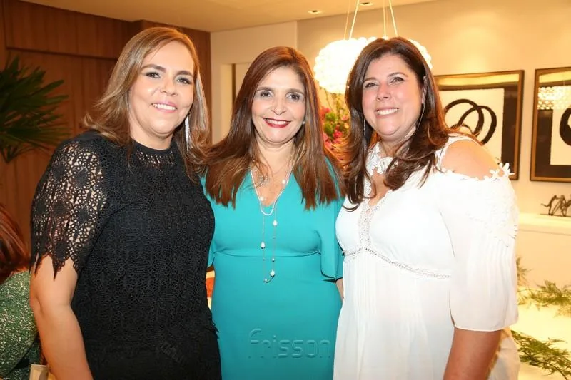 Ailza Ventura, Cristiane Figueiredo e Nara Amaral