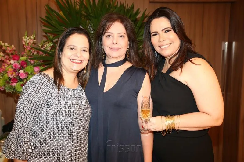 Amélia Brandão, Cláudia Gradvohl e Andréa Rios