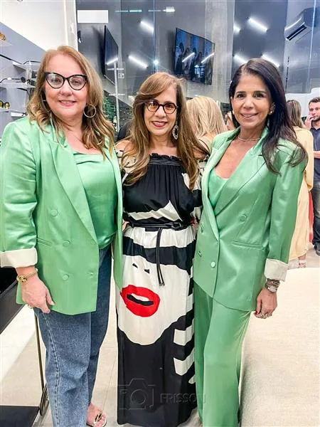 Luiziane Cavalcante, Martinha Assunção e Maria Lúcia Negrão