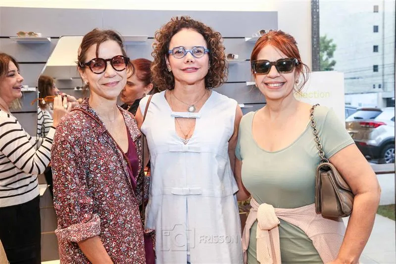 Catarina Telles, Cristiane Araújo e Giovanna Adjafre
