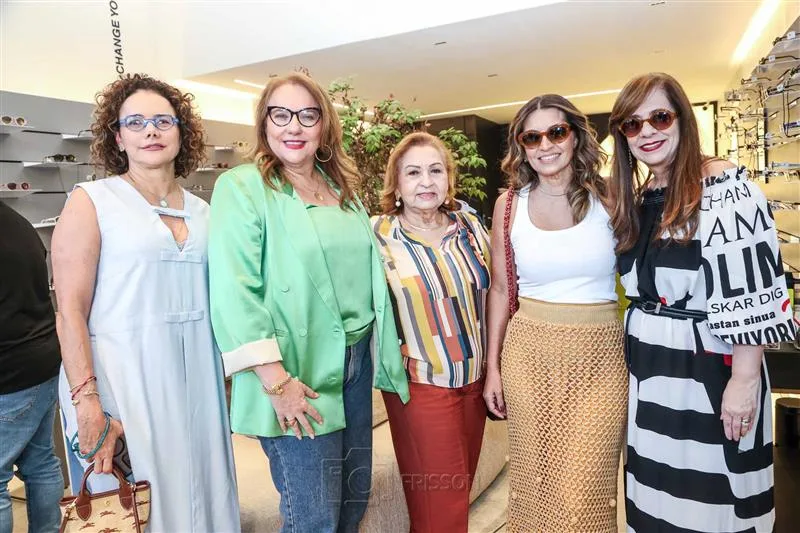 Cristiane Araújo, Luiziane Cavalcante, Etel Rios, Marcia Travessoni e Martinha Assunção