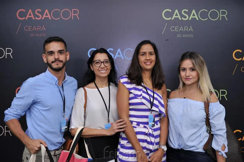 Gustavo Augusto, Laisse Sampaio, Luciana Brasileiro e Clariane Aguiar