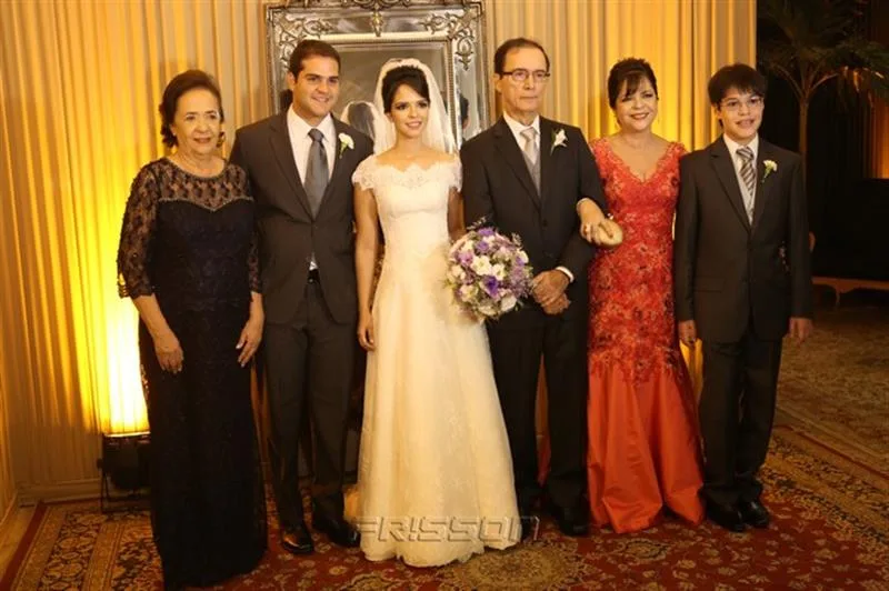 Amandina Luna, Francisco Neto, Paula Luna, Assis, Cláudia Salles e Lucas Coelho