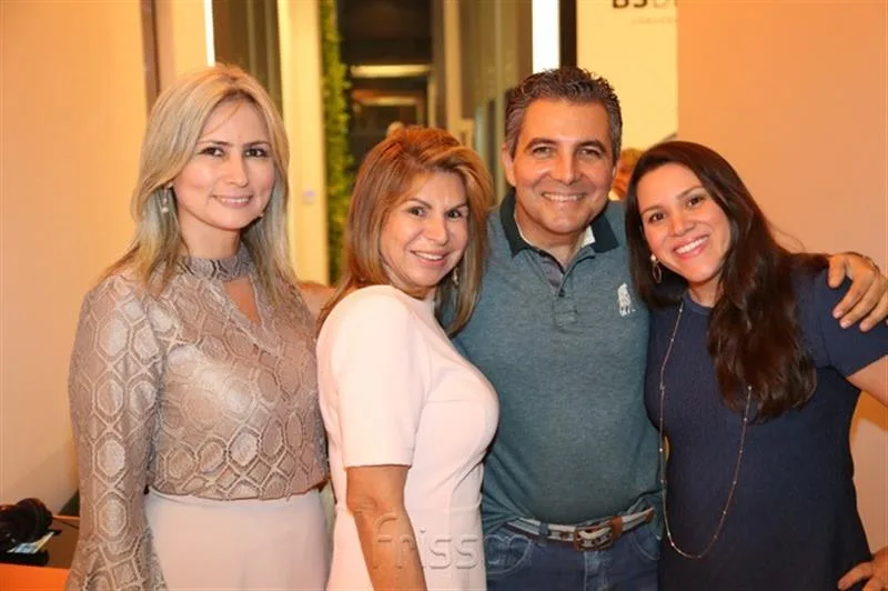 Linda Nunes, Socorro Rabelo, Roberto Dias e Vanessa Rabelo