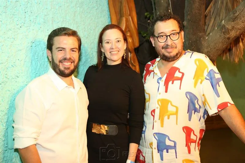 Claudio Nelson, Debora Sombra e Ney Filho