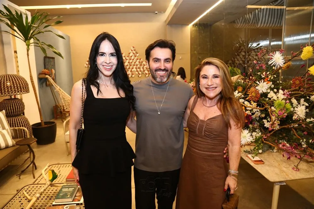 Clarissa Frota, Fernando Targino e Ana Paula Aguiar