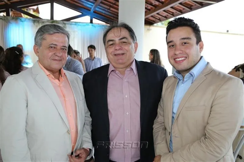 Antonio Padua Rego, Carlos Eugenio Torinho e Rafael Bandeira