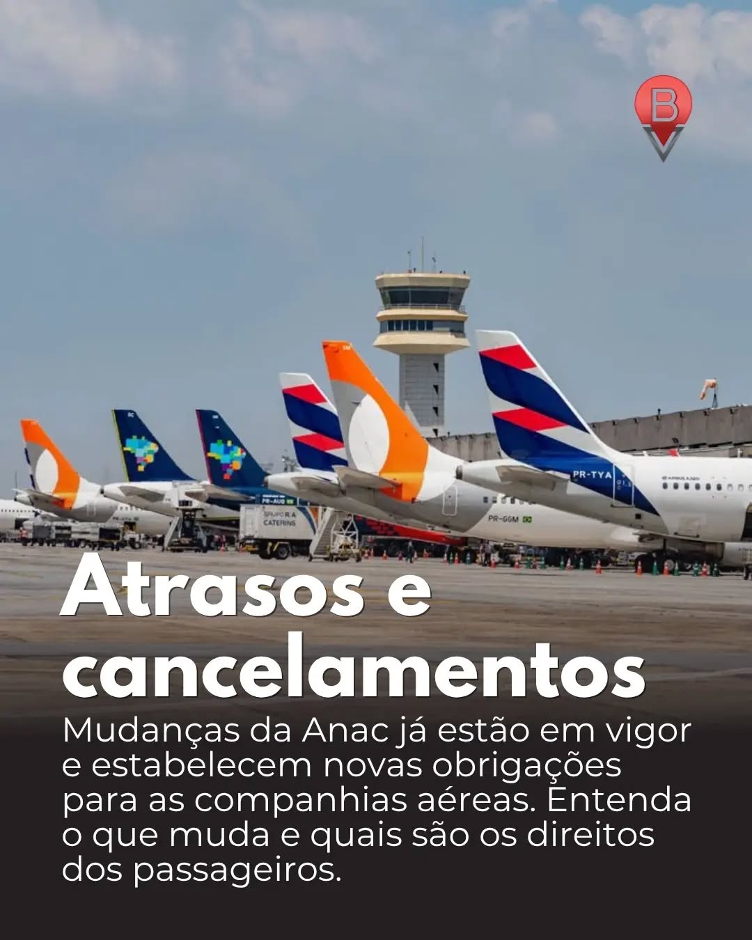 Novas regras para atrasos e cancelamentos de voos já estão em vigor no Brasil!